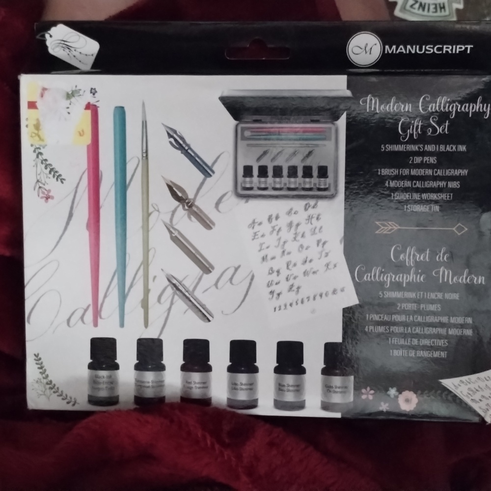 Modern Calligraphy Gift Set. Made my manuscript.